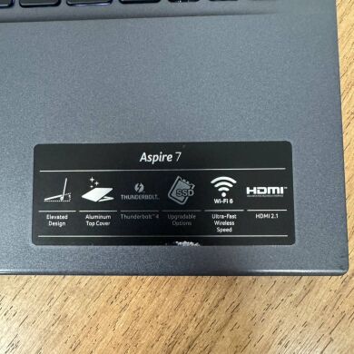 Ноутбук Б-класс Acer Aspire 7 A715-76 / 15.6" (1920x1080) IPS / Intel Core i7-12700H (14 (20) ядер по 3.5 - 4.7 GHz) / 16 GB DDR4 / 512 GB SSD / Intel Iris Xe Graphics / WebCam