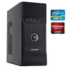 ПК Б-клас GameMax ET-205-NP Tower / Intel Core i5-4570 (4 ядра по 3.2 - 3.6 GHz) / 8 GB DDR3 / 240 GB SSD / AMD Radeon HD 6670, 1 GB GDDR5, 128-bit / 400W