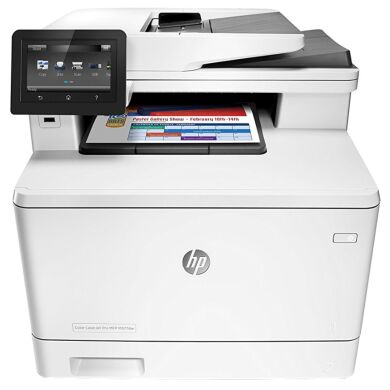 МФУ HP Color LaserJet Pro M277dw / Лазерная цветная печать / 600x600 dpi / A4 / 19 стр/мин / USB 2.0, Ethernet / Дуплекс / WiFi