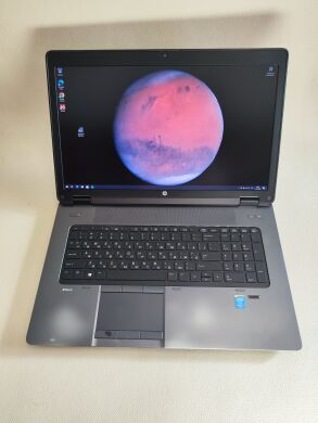 Мобільна робоча станція HP ZBook 17 G2 / 17.3" (1920x1080) TN / Intel Core i7-4810MQ (4 (8) ядра по 2.8 - 3.8 GHz) / 32 GB DDR3 / 256 GB SSD / nVidia Quadro K3100M, 4 GB GDDR5, 256-bit / WebCam
