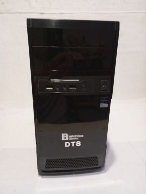 ПК DTS TD-106 Tower / Intel Core 2 Quad Q8200 (4 ядра по 2.33 GHz) / 8 GB DDR3 / 128 GB SSD / Intel GMA 4500 / 350W