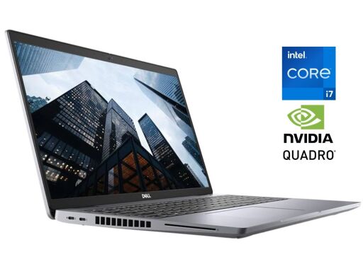 Мобильная рабочая станция Б-класс Dell Precision 3560 / 15.6" (1920x1080) TN / Intel Core i7-1165G7 (4 (8) ядра по 2.8 - 4.7 GHz) / 16 GB DDR4 / 256 GB SSD / nVidia Quadro T500, 2 GB GDDR6, 64-bit / WebCam / Win 11 Pro