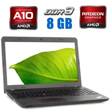 Ноутбук Lenovo ThinkPad E565 / 15.6" (1366x768) TN / AMD A10-8700P (4 ядра по 1.8 - 3.2 GHz) / 16 GB DDR3 / 500 GB SSD / AMD Radeon R5 M330, 2 GB DDR3, 64-bit / WebCam Ноутбук Lenovo ThinkPad E565 / 15.6" (1366x768) TN / AMD A10-8700P (4 ядра по 1.8 - 3.2 GHz) / 16 GB DDR3 / 500 GB SSD / AMD Radeon R5 M330, 2 GB DDR3, 64-bit / WebCam