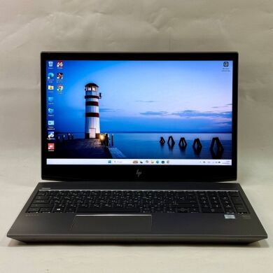Мобильная рабочая станция HP ZBook 15v G5 / 15.6" (1920x1080) IPS / Intel Core i7-8850H (6 (12) ядер по 2.6 - 4.3 GHz) / 32 GB DDR4 / 512 GB SSD / nVidia Quadro P600, 4 GB GDDR5, 128-bit / WebCam / Windows 11 Pro