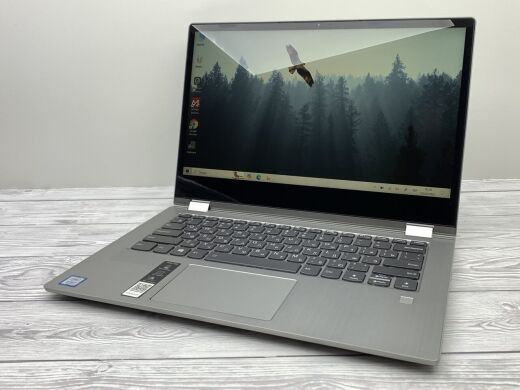 Ноутбук-трансформер Б-клас Lenovo Yoga 530-14IKB / 14" (1920x1080) IPS Touch / Intel Core i3-8130U (2 (4) ядра по 2.2 - 3.4 GHz) / 8 GB DDR4 / 120 GB SSD / Intel UHD Graphics 620 / WebCam
