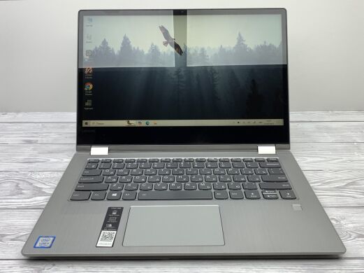 Ноутбук-трансформер Б-клас Lenovo Yoga 530-14IKB / 14" (1920x1080) IPS Touch / Intel Core i3-8130U (2 (4) ядра по 2.2 - 3.4 GHz) / 8 GB DDR4 / 120 GB SSD / Intel UHD Graphics 620 / WebCam