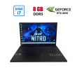 Ігровий ноутбук Acer Nitro V 15 ANV15-52 / 15.6" (1920x1080) IPS / Intel Core i7-13620H (10 (16) ядер по 2.4 - 4.9 GHz) / 8 GB DDR5 / 512 GB SSD / nVidia GeForce RTX 4050, 6 GB GDDR6, 96-bit / WebCam