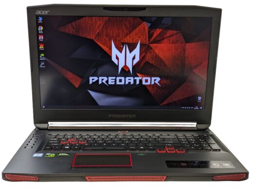 Ігровий ноутбук Acer Predator 17X GX-792-753R / 17.3" (1920x1080) IPS / Intel Core i7-7820HK (4 (8) ядра по 2.9 - 3.9 GHz) / 32 GB DDR4 / 512 GB SSD + 1000 GB HDD / nVidia GeForce GTX 1080, 8 GB GDDR5, 256-bit / DisplayPort