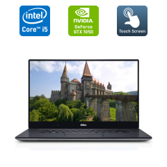 Ігровий ноутбук Б-клас Dell XPS 15 9560 / 15.6" (3840x2160) IPS Touch / Intel Core i5-7300HQ (4 ядра по 2.5 - 3.5 GHz) / 16 GB DDR4 / 512 GB SSD / nVidia Geforce GTX 1050, 4 GB GDDR5, 128-bit / HDMI / TouchID