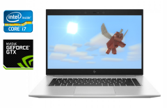 Ігровий ноутбук HP EliteBook 1050 G1 / 15.6" (1920x1080) IPS / Intel Core i7-8850H (6 (12) ядер по 2.6 - 4.3 GHz) / 16 GB DDR4 / 512 GB SSD / nVidia GeForce GTX 1050, 4 GB GDDR5, 128-bit / Fingerprint / Windows 10