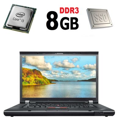 Lenovo T530 / 15'6 / Intel Core i3-3120M (2(4) ядра по 2.50GHz) / 8GB DDR3 / new! 120GB SSD/ Intel HD Graphics 3000 / HDMI, USB, VGA