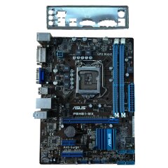 Материнская плата Asus P8H61-MX / Socket LGA 1155 / Задняя заглушка