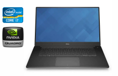 Мобильная рабочая станция Б-класс Dell Precision 5520 / 15.6" (1920x1080) IPS / Intel Core i7-6820HQ (4 (8) ядра по 2.7 - 3.6 GHz) / 16 GB DDR4 / 512 GB SSD / nVidia Quadro M1200, 4 GB GDDR5, 256-bit / HDMI