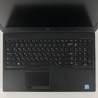 Мобильная рабочая станция Dell Precision 7530 / 15.6" (3840x2160) IPS / Intel Core i9-8950HK (6 (12) ядер по 2.9 - 4.8 GHz) / 16 GB DDR4 / 512 GB SSD / nVidia Quadro P3200, 6 GB GDDR5, 192-bit / WebCam / HDMI