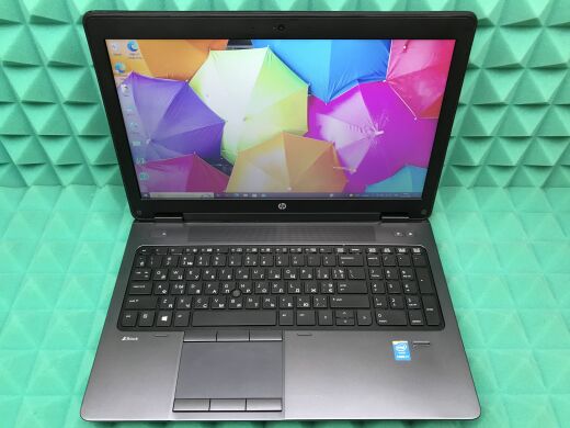 Мобільна робоча станція HP ZBook 15 G2 / 15.6" (1920x1080) TN / Intel Core i7-4700MQ (4 (8) ядра по 2.4 - 3.4 GHz) / 8 GB DDR3 / 180 GB SSD / nVidia Quadro K1100M, 2 GB GDDR5, 128-bit / WebCam / DVD-RW / Windows 10 ліцензія