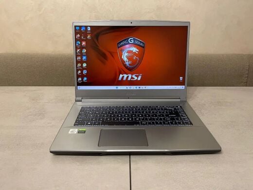 Мобильная рабочая станция MSI GF63 MS-16R4 / 15.6" (1920x1080) IPS / Intel Core i7-10750H (6 (12) ядер по 2.6 - 5.0 GHz) / 16 GB DDR4 / 512 GB SSD M.2 / nVidia Quadro T1000, 4 GB GDDR6, 128-bit / WebCam / HDMI