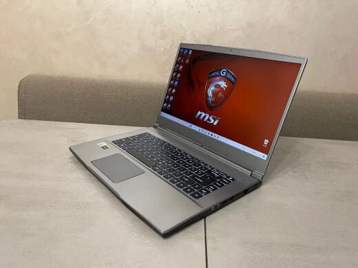 Мобильная рабочая станция MSI GF63 MS-16R4 / 15.6" (1920x1080) IPS / Intel Core i7-10750H (6 (12) ядер по 2.6 - 5.0 GHz) / 16 GB DDR4 / 512 GB SSD M.2 / nVidia Quadro T1000, 4 GB GDDR6, 128-bit / WebCam / HDMI