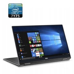 Ноутбук-трансформер Dell XPS 13 9365 / 13.3" (1920x1080) IPS Touch / Intel Core i7-7Y75 (2 (4) ядра по 1.3 - 3.6 GHz) / 16 GB DDR3 / 512 GB SSD M.2 / Intel HD Graphics 615 / WebCam