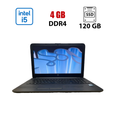 Ноутбук Б-класс HP 250 G5 / 15.6" (1366x768) TN / Intel Core i5-7200U (2 (4) ядра по 2.5 - 3.1 GHz) / 4 GB DDR4 / 120 GB SSD / Intel HD Graphics 620 / WebCam