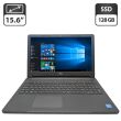 Ноутбук Dell Inspiron 15-3552 / 15.6" (1366x768) TN / Intel Celeron N3050 (2 (4) ядра по 1.6 - 2.16 GHz) / 8 GB DDR3 / 128 GB SSD / Intel HD Graphics / WebCam / DVD-ROM