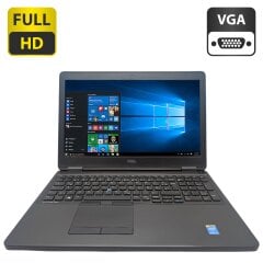 Ноутбук Dell Latitude E5550 / 15.6" (1920x1080) TN / Intel Core i3-5010U (2 (4) ядра по 2.1 GHz) / 8 GB DDR3 / 500 GB HDD / Intel HD Graphics 5500 / WebCam