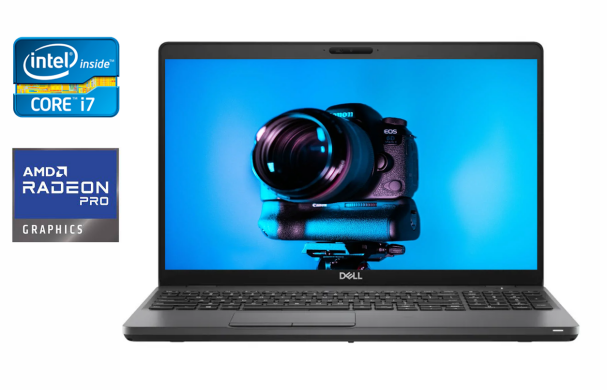 Ноутбук Б-клас Dell Precision 3540 / 15.6" (1920x1080) IPS / Intel Core i7-8565U (4 (8) ядра по 1.8 - 4.6 GHz) / 16 GB DDR4 / 512 GB SSD / AMD Radeon Pro WX 2100, 2 GB GDDR5, 64-bit / WebCam / Windows 10