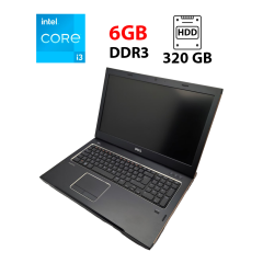 Ноутбук Dell Vostro 3750 / 17.3" (1600x900) TN / Intel Core i3-2330M (2 (4) ядра по 2.2 GHz) / 6 GB DDR3 / 320 GB HDD / Intel HD Graphics 3000 / WebCam / New АКБ