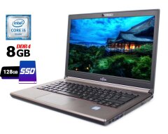 Ноутбук Fujitsu LifeBook E746 / 14" (1920x1080) IPS / Intel Core i5-6200U (2 (4) ядра по 2.3 - 2.8 GHz) / 8 GB DDR4 / 128 GB SSD / Intel HD Graphics 520 / WebCam / DisplayPort