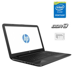 Ноутбук HP 250 G5 / 15.6" (1366x768) TN / Intel Pentium N3710 (4 ядра по 1.6 - 2.56 GHz) / 4 GB DDR3 / 240 GB SSD / Intel HD Graphics / WebCam