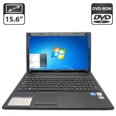 Ноутбук Lenovo G570 / 15.6" (1366x768) TN / Intel Pentium B980 (2 ядра по 2.4 GHz) / 6 GB DDR3 / 500 GB HDD / Intel HD Graphics / WebCam / DVD-ROM