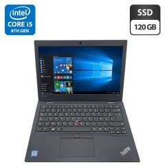 Ноутбук Lenovo ThinkPad L380 / 13.3" (1920x1080) IPS / Intel Core i5-8250U (4 (8) ядра по 1.6 - 3.4 GHz) / 4 GB DDR4 / 120 GB SSD / Intel UHD Graphics 620 / WebCam