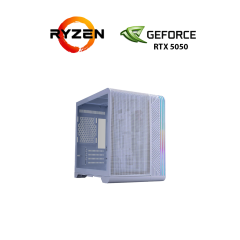 Новый игровой ПК STALKER (VT5 White) Tower / AMD Ryzen 5 7500F (6 (12) ядер по 3.7 - 5.0 GHz) / 16 GB DDR5 / 256 GB SSD + 1000 GB HDD / nVidia GeForce RTX 5050, 8 GB GDDR7, 128-bit
