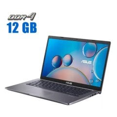 Ультрабук Asus X415JA-EK042T / 14" (1920x1080) TN / Intel Core i3-1005G1 (2 (4) ядра по 1.2 - 3.4 GHz) / 12 GB DDR4 / 256 GB SSD / Intel UHD Graphics / WebCam / Win 11 Home 