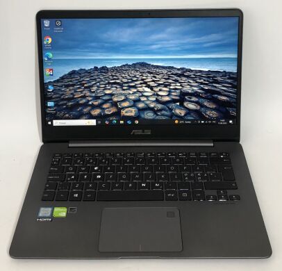 Ультрабук Б-клас Asus Zenbook UX430U / 14" (1920x1080) IPS / Intel Core i5-8250U (4 (8) ядра по 1.6 - 3.4 GHz) / 8 GB DDR4 / 256 GB SSD / nVidia GeForce MX150, 2 GB GDDR5, 64-bit / WebCam / Win 10 Home