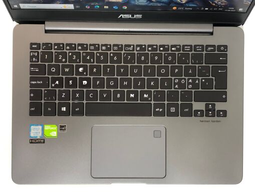 Ультрабук Б-клас Asus Zenbook UX430U / 14" (1920x1080) IPS / Intel Core i5-8250U (4 (8) ядра по 1.6 - 3.4 GHz) / 8 GB DDR4 / 256 GB SSD / nVidia GeForce MX150, 2 GB GDDR5, 64-bit / WebCam / Win 10 Home