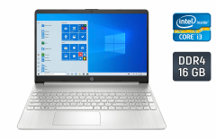Ультрабук Б-клас HP 15-dy-2085nr / 15.6" (1920x1080) IPS / Intel Core i3-1115G4 (2 (4) ядра по 3.0 - 4.1 GHz) / 16 GB DDR4 / 512 GB SSD / Intel UHD Graphics / WebCam / Windows 10