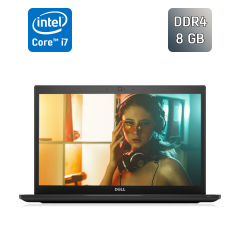 Ультрабук Dell Latitude 7480 / 14" (1920x1080) IPS / Intel Core i7-7600U (2 (4) ядра по 2.8 - 3.9 GHz) / 8 GB DDR4 / 256 GB SSD / Intel HD Graphics 620 / TouchID / WebCam / Windows 10