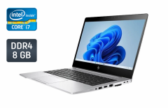 Ультрабук HP EliteBook 840 G5 / 14" (1920x1080) IPS / Intel Core i7-8650U (4 (8) ядра по 1.9 - 4.2 GHz) / 8 GB DDR4 / 256 GB SSD / Intel UHD Graphics 620 / WebCam / Fingerprint / Windows 10