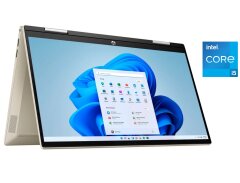 Ультрабук-трансформер HP Pavilion x360 14m-dy0033dx / 14" (1920x1080) IPS Touch / Intel Core i5-1135G7 (4 (8) ядра по 2.4 - 4.2 GHz) / 8 GB DDR4 / 512 GB SSD / Intel Iris Xe Graphics / WebCam