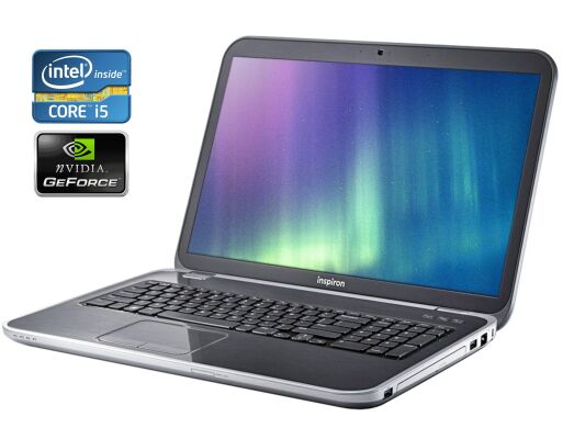Ноутбук Dell Inspiron 7720 / 17.3" (1920x1080) TN / Intel Core i5-3230M (2 (4) ядра по 2.6 - 3.2 GHz) / 8 GB DDR3 / 240 GB SSD / nVidia GeForce GT 650M, 2 GB GDDR5, 128-bit / WebCam / DVD-ROM / Win 10 Home Ноутбук Dell Inspiron 7720 / 17.3" (1920x1080) TN / Intel Core i5-3230M (2 (4) ядра по 2.6 - 3.2 GHz) / 8 GB DDR3 / 240 GB SSD / nVidia GeForce GT 650M, 2 GB GDDR5, 128-bit / WebCam / DVD-ROM / Win 10 Home