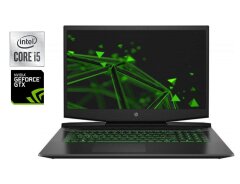 Игровой ноутбук Б-класс HP Pavilion Gaming 17t-cd100 / 17.3" (1920x1080) IPS / Intel Core i5-10300H (4 (8) ядра по 2.5 - 4.5 GHz) / 16 GB DDR4 / 256 GB SSD NVMe + 1000 GB HDD / nVidia GeForce GTX 1650, 4 GB GDDR5, 128-bit / WebCam