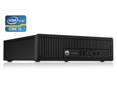 Неттоп Б-класс HP EliteDesk 800 G1 USFF / Intel Core i5-4570S (4 ядра по 2.9 - 3.6 GHz) / 8 GB DDR3 / 240 GB SSD / Intel HD Graphics 4600
