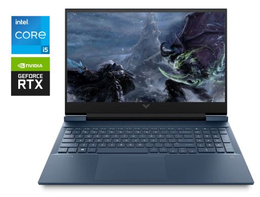 Игровой ноутбук HP Victus 15-fa1093dx / 15.6" (1920x1080) IPS / Intel Core i5-13420H (8 (12) ядер по 3.4 - 4.6 GHz) / 8 GB DDR5 / 512 GB SSD NVMe / nVidia GeForce RTX 3050, 6 GB GDDR6, 96-bit / WebCam
