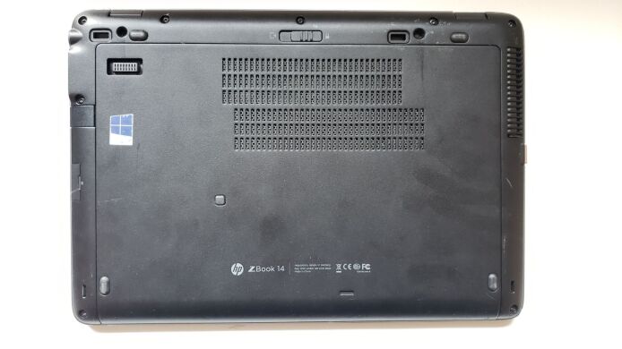 Мобильная рабочая станция HP ZBook 14 G2 / 14" (1920x1080) IPS / Intel Core i7-5600U (2 (4) ядра по 2.6 - 3.2 GHz) / 16 GB DDR3 / 256 GB SSD + 500 GB HDD / AMD FirePro M4150, 1 GB GDDR5, 128-bit / WebCam