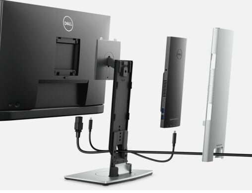Неттоп Dell OptiPlex 3090 Ultra USFF / Intel Core i5-1145G7 (4 (8) ядра по 4.4 GHz) / 16 GB DDR4 / 128 GB SSD M.2 / Intel Iris Xe Graphics / Wi-Fi / Bluetooth / Windows 11 Pro / Блок питания