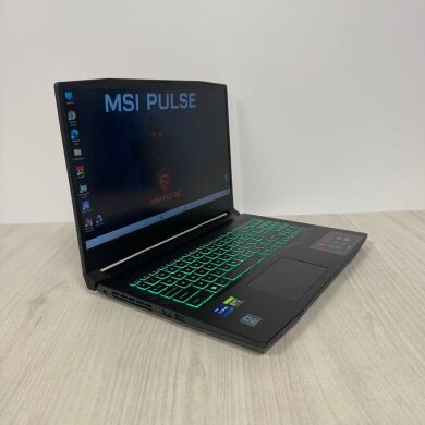 Ігровий ноутбук Б-клас MSI Pulse GL66 12UGKV / 15.6" (1920x1080) IPS / Intel Core i7-12700H (14 (20) ядер по 3.5 - 4.7 GHz) / 16 GB DDR5 / 512 GB SSD NVMe / nVidia GeForce RTX 3070, 8 GB GDDR6, 256-bit / WebCam Ігровий ноутбук Б-клас MSI Pulse GL66 12UGKV / 15.6" (1920x1080) IPS / Intel Core i7-12700H (14 (20) ядер по 3.5 - 4.7 GHz) / 16 GB DDR5 / 512 GB SSD NVMe / nVidia GeForce RTX 3070, 8 GB GDDR6, 256-bit / WebCam