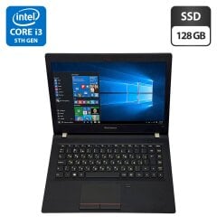 Ультрабук Lenovo ThinkPad E31-70 / 13.3" (1366x768) TN / Intel Core i3-5005U (2 (4) ядра по 2.0 GHz) / 8 GB DDR3 / 128 GB SSD / Intel HD Graphics 5500 / WebCam / Windows 10 Pro