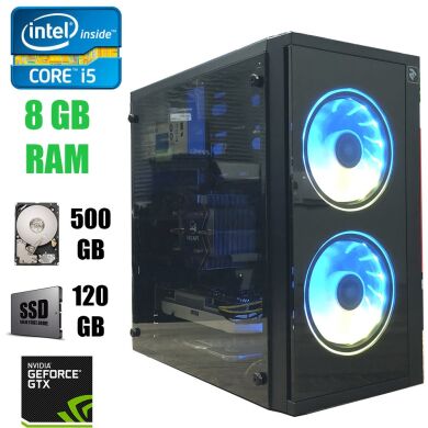 2E BASIS (RD858) RGB / Intel Core i5-3470 (4 ядра по 3.2 - 3.6 GHz) / 8 GB DDR3 / 120 GB SSD+500 GB HDD / GeForce GTX 950 2GB DDR5 / БЖ SeaSonic Wortmann AG 420WT Bronze 2E BASIS (RD858) RGB / Intel Core i5-3470 (4 ядра по 3.2 - 3.6 GHz) / 8 GB DDR3 / 120 GB SSD+500 GB HDD / GeForce GTX 950 2GB DDR5 / БЖ SeaSonic Wortmann AG 420WT Bronze