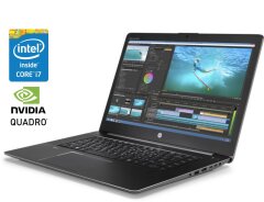 Мобільна робоча станція HP ZBook Studio G3 / 15.6" (1920x1080) IPS / Intel Core i7-6820HQ (4 (8) ядра по 2.7 - 3.6 GHz) / 16 GB DDR4 / 256 GB SSD / nVidia Quadro M1000M, 4 GB DDR5, 128-bit / WebCam