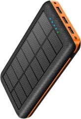Новый Power Bank PSOOO PS-157 Solar Power / 30000 mAh / 10.5W / 5V/2.1A